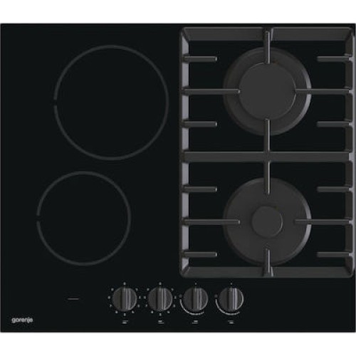 ΕΣΤΙΑ ΕΝΤΟΙΧ.ΑΥΤ.ΚΕΡΑΜ GORENJE GCE691BSC 2ΕΣΤΙΕΣ & 2ΕΣΤΙΕΣ ΥΓΡΑΕΡΙΟΥ